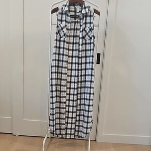 Forever 21 Black and White Checkered Dress